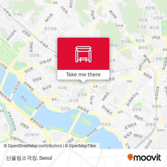 산울림소극장 map