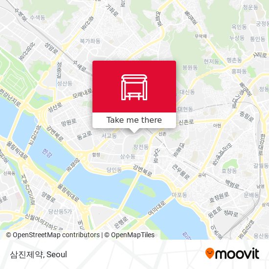삼진제약 map