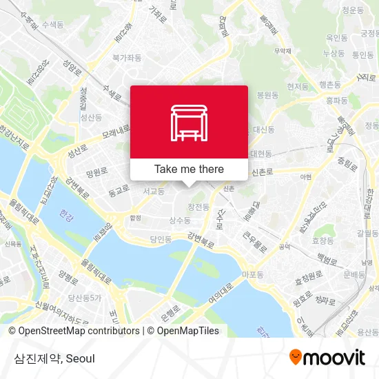 삼진제약 map