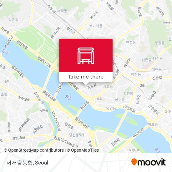 서서울농협 map