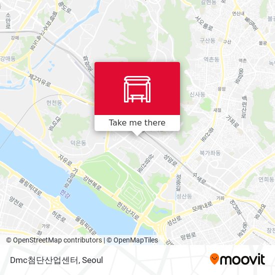 Dmc첨단산업센터 map