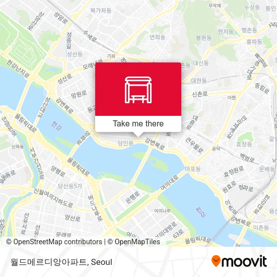 월드메르디앙아파트 map
