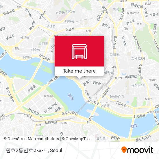 원효2동산호아파트 map