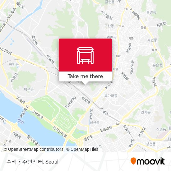 수색동주민센터 map