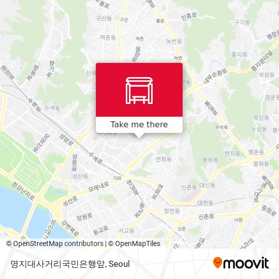 명지대사거리국민은행앞 map