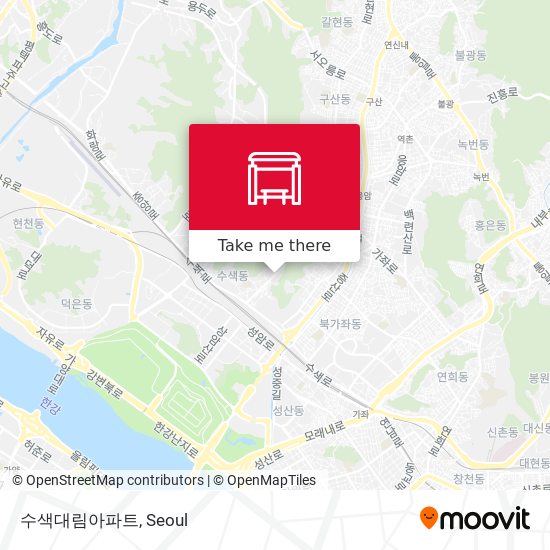수색대림아파트 map