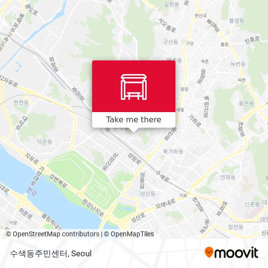 수색동주민센터 map