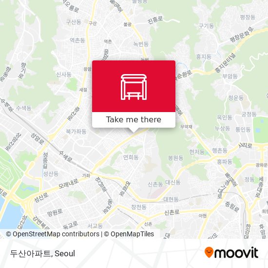 두산아파트 map