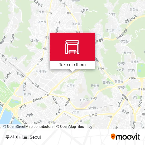 두산아파트 map