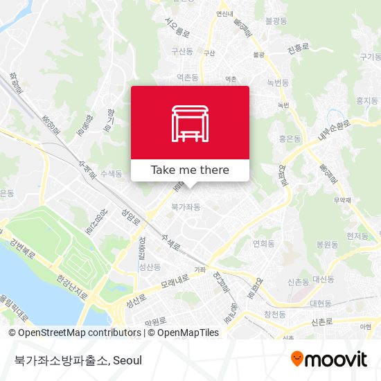 북가좌소방파출소 map