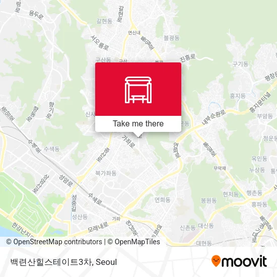 백련산힐스테이트3차 map