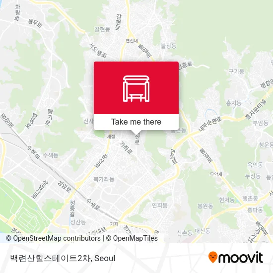 백련산힐스테이트2차 map