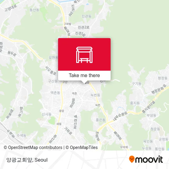 양광교회앞 map