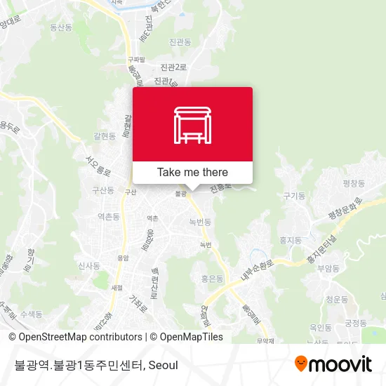 불광역.불광1동주민센터 map