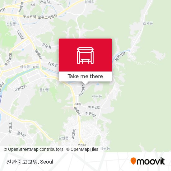 진관중고교앞 map