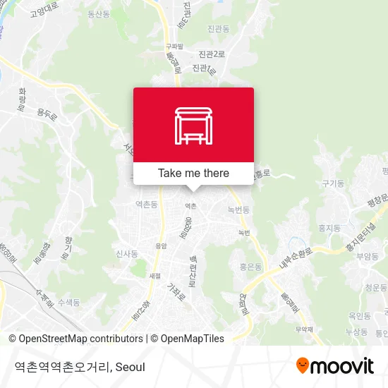 역촌역역촌오거리 map