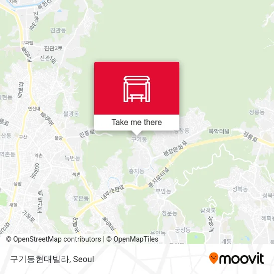 구기동현대빌라 map