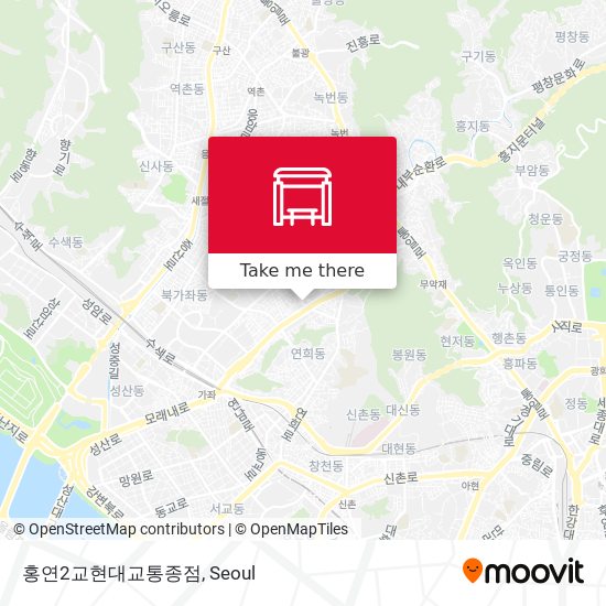 홍연2교현대교통종점 map