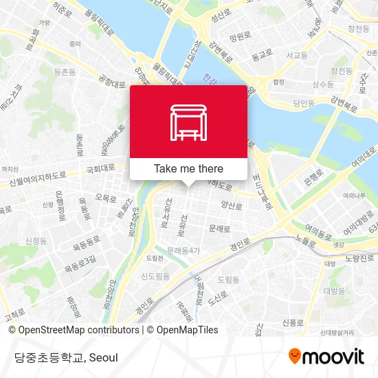 당중초등학교 map