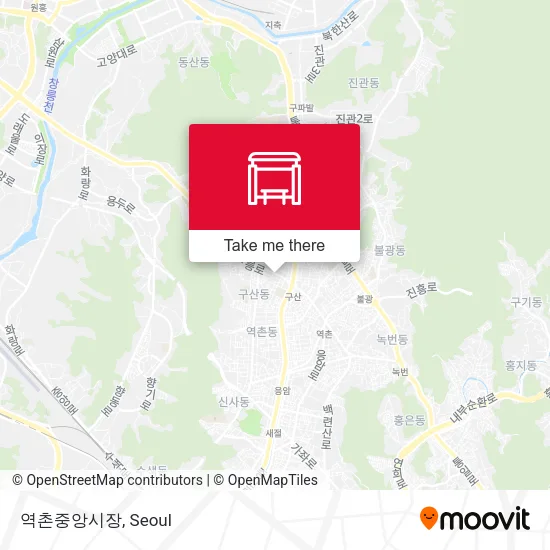 역촌중앙시장 map