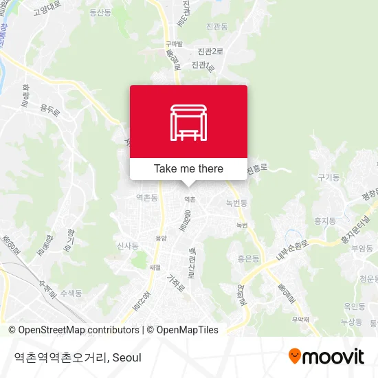 역촌역역촌오거리 map