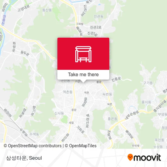 삼성타운 map