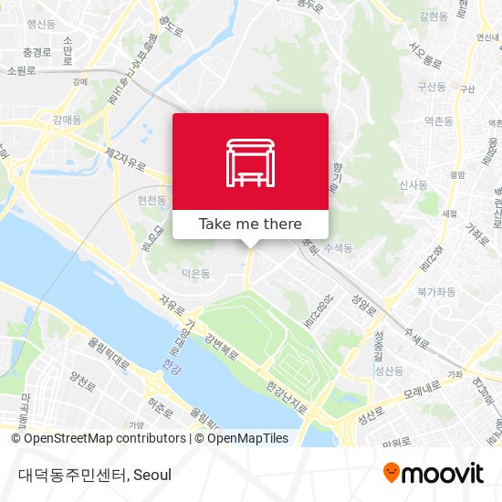 대덕동주민센터 map