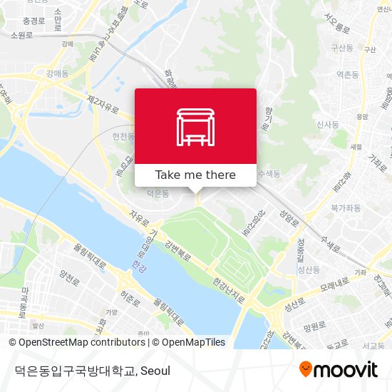 덕은동입구국방대학교 map