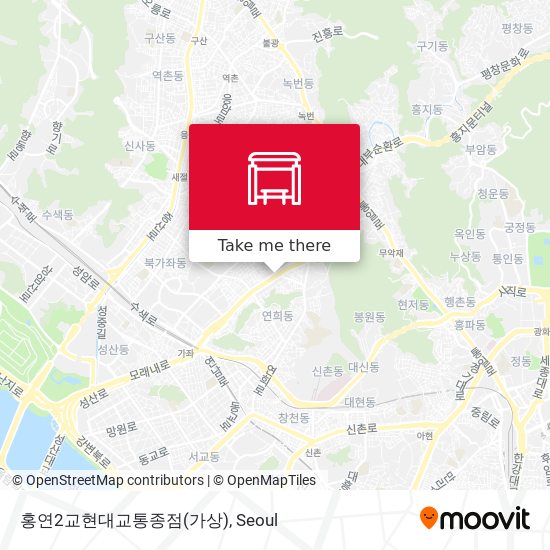 홍연2교현대교통종점(가상) map