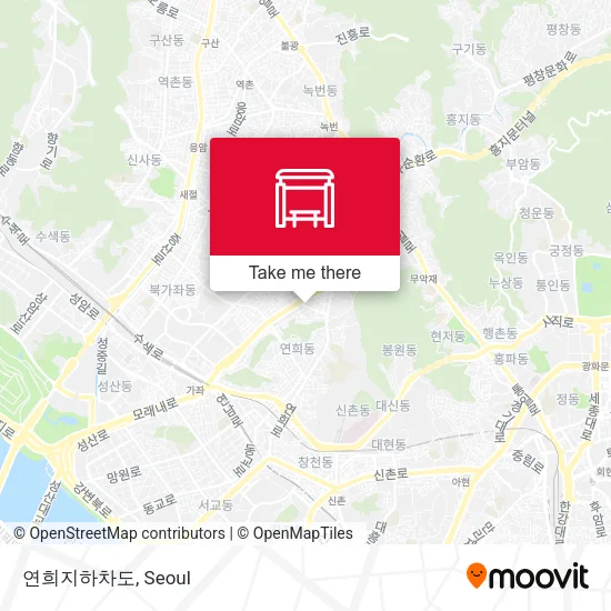 연희지하차도 map