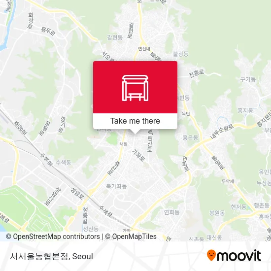 서서울농협본점 map