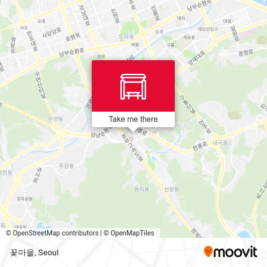 꽃마을 map
