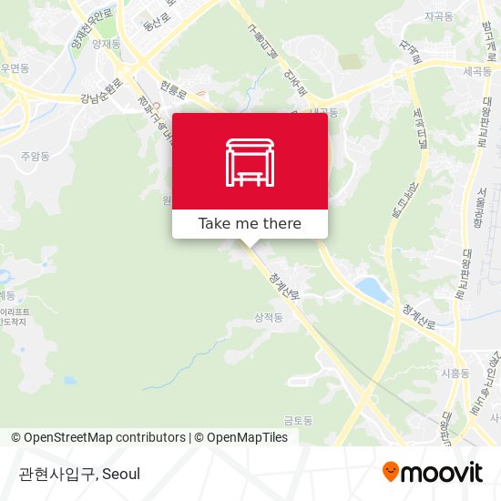 관현사입구 map