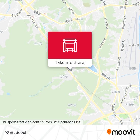 옛골 map