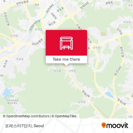 포레스타7단지 map