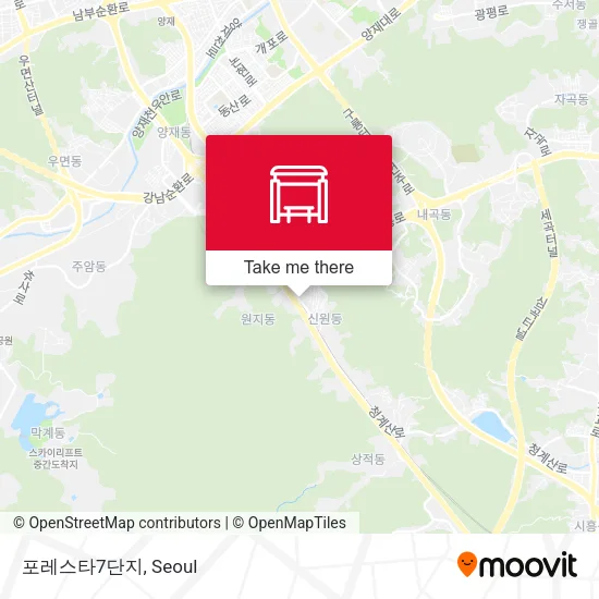 포레스타7단지 map