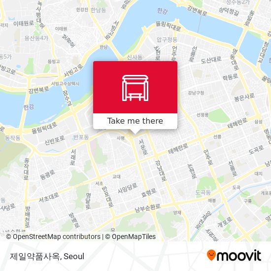 제일약품사옥 map