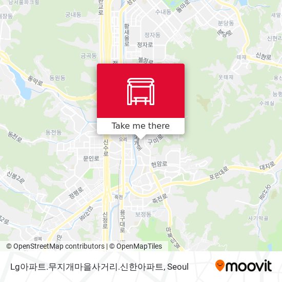 Lg아파트.무지개마을사거리.신한아파트 map