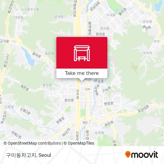 구미동차고지 map