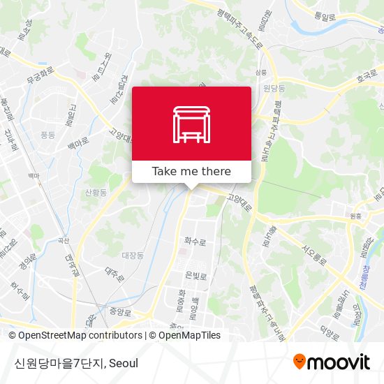 신원당마을7단지 map
