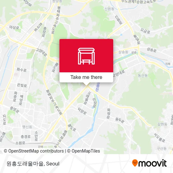 원흥도래울마을 map
