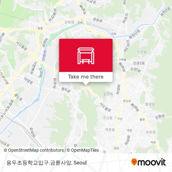용두초등학교입구.금륜사앞 map