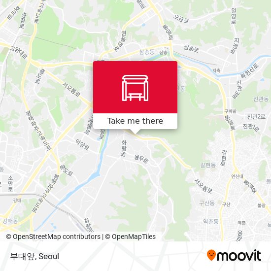 부대앞 map