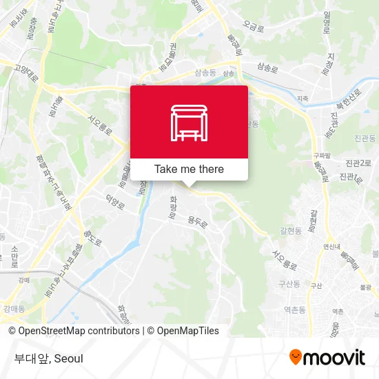 부대앞 map