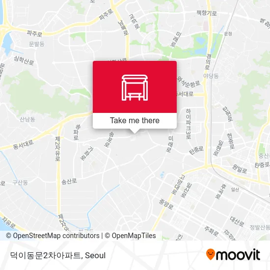 덕이동문2차아파트 map