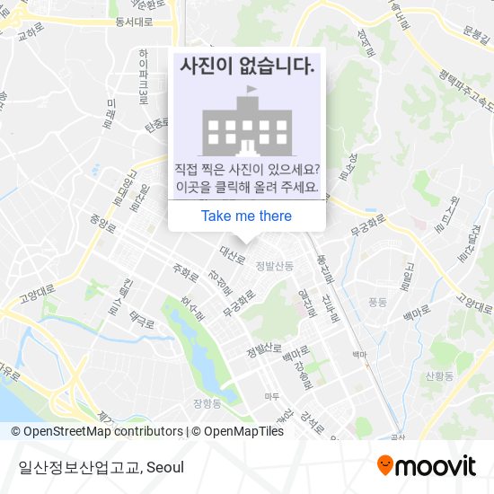 일산정보산업고교 map