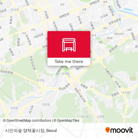 시민의숲.양재꽃시장 map