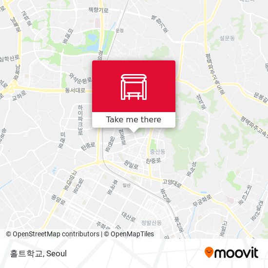 홀트학교 map