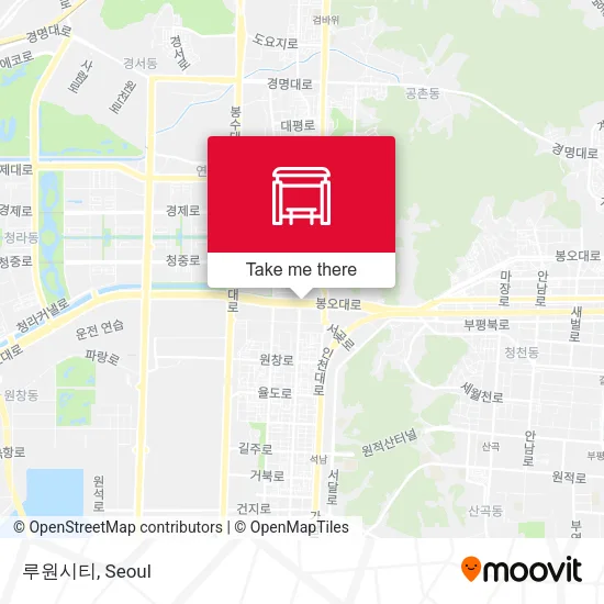 루원시티 map