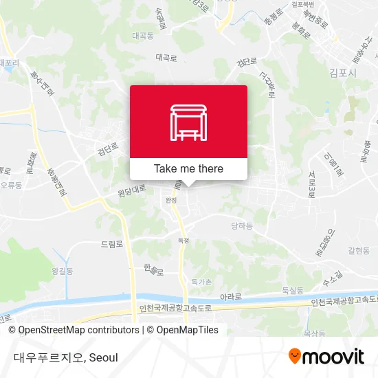 대우푸르지오 map